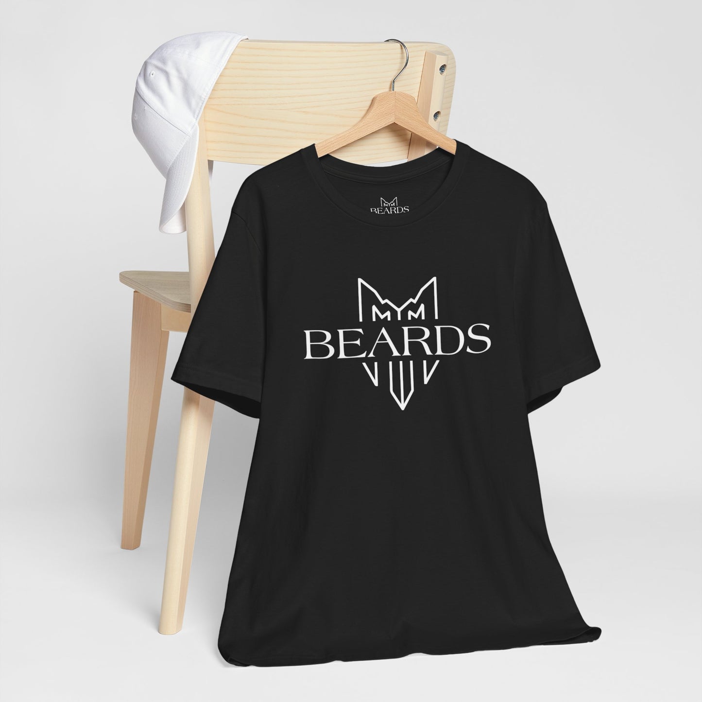 Respect The Beard Or Run From It Unisex Tee - Respect the Beard, Beard Shirt, Gift for Him, Funny Beard T-Shirt, Beards & Mustaches Tee